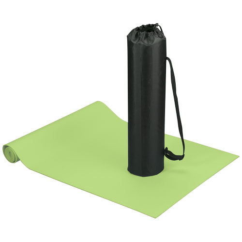 Tapis de fitness et yoga publicitaire - Cobra Citron vert